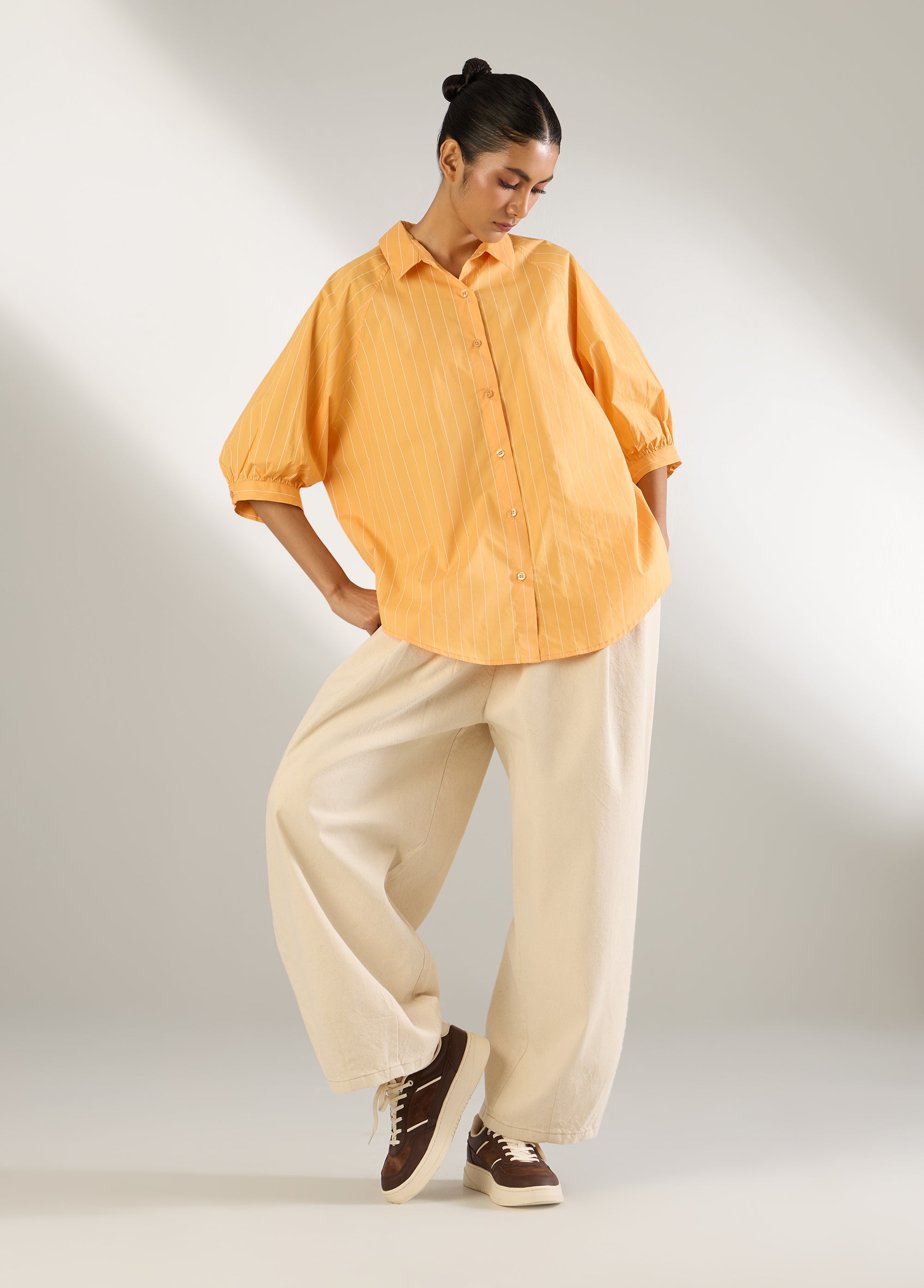 The Contour Pleat Pants