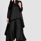 ASYMMETRICAL FLARE SHIRT