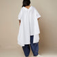 FLARE SHIRT WITH ASYMMETRICAL HEM PANELS