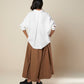 OVERSIZED SHIRT WITH BACK PLEAT