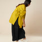 OVERSIZED SHIRT WITH  ROUND FRONT SQUARE BACK HEM