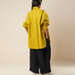 OVERSIZED SHIRT WITH  ROUND FRONT SQUARE BACK HEM
