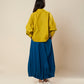 PANTS WITH  PLEATED AND ELASTICATED HEM