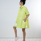 DRESS FLARE WITH CENTRE PLEAT