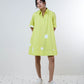 DRESS FLARE WITH CENTRE PLEAT