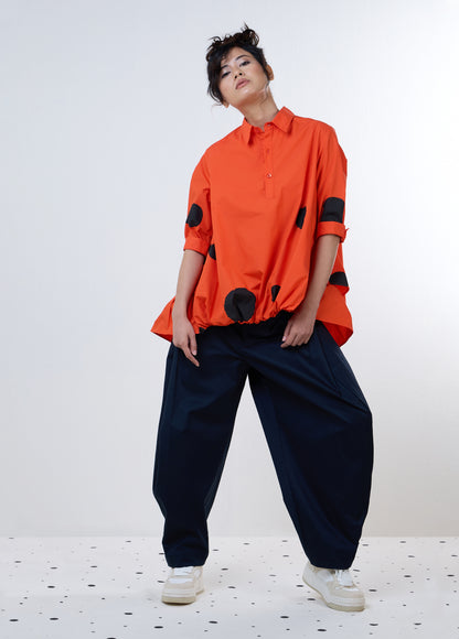 ELASTIC HEM TOP