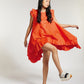 DRESS WITH DECONSTRUCTED PLEATS
