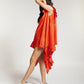 DRESS WITH DECONSTRUCTED PLEATS