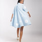 DRESS FLARE WITH CENTRE PLEAT